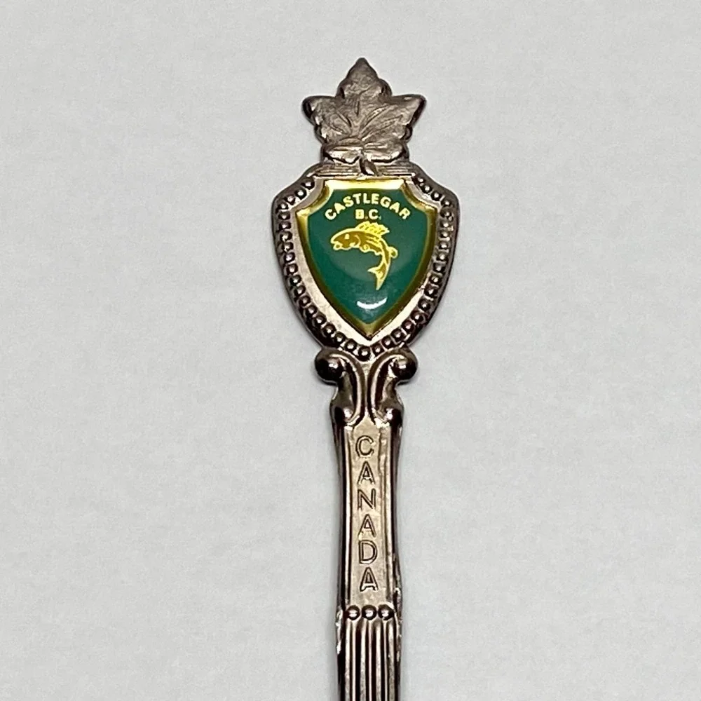 Vintage Canada Castlegar B.C. Souvenir Spoon 4.5